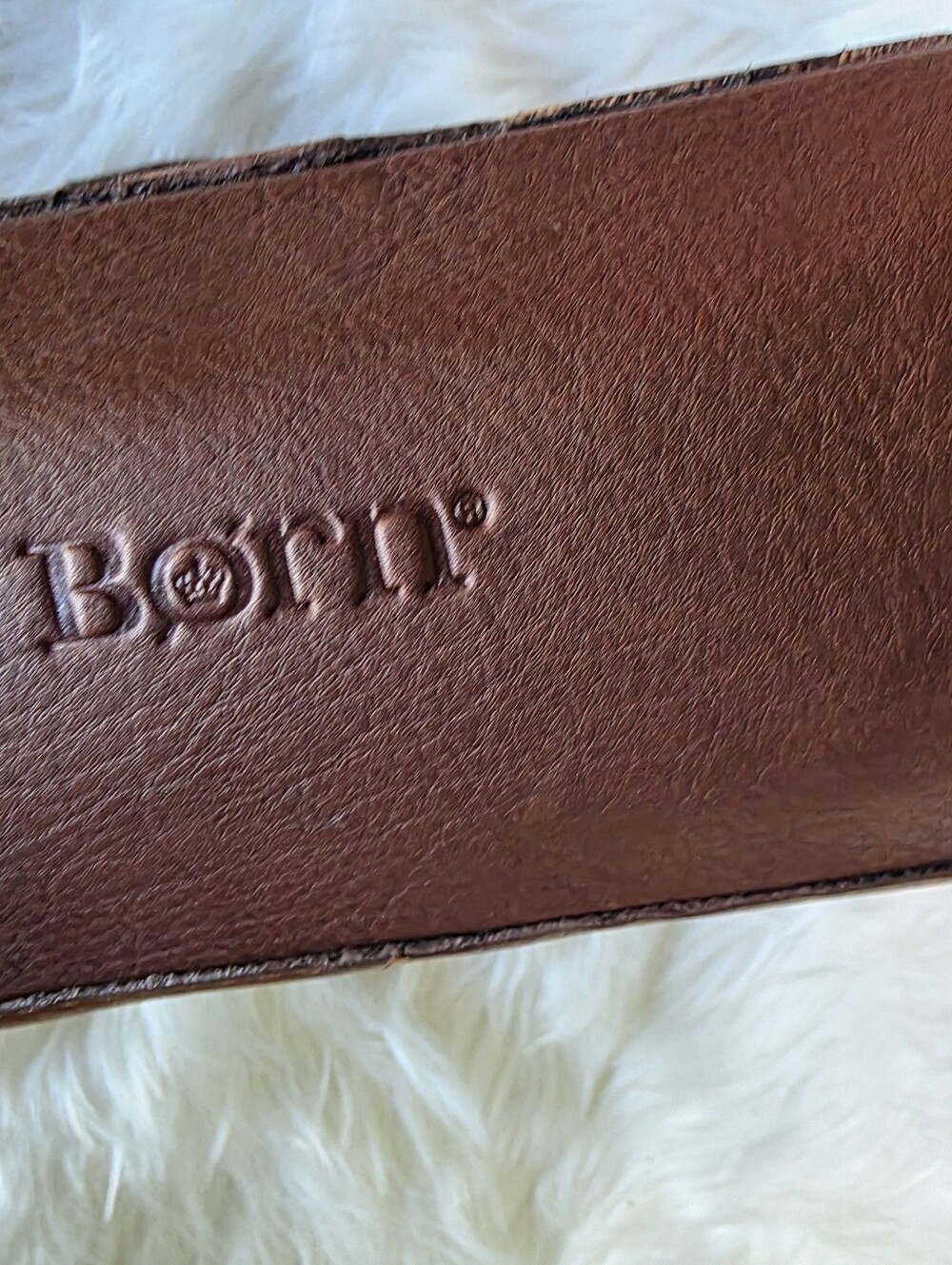 Born Penny Brown Leather Crossbody Bag - Picture 5 of 14